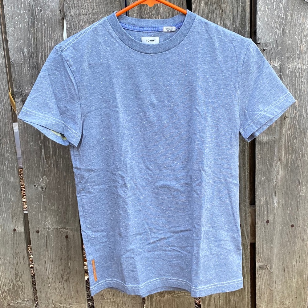 Tommy Short Sleeve Shirt XS Blue